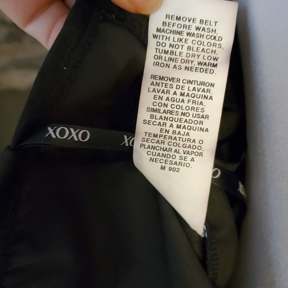 XOXO Black Sleeveless Mini Dress - Picture 7 of 7